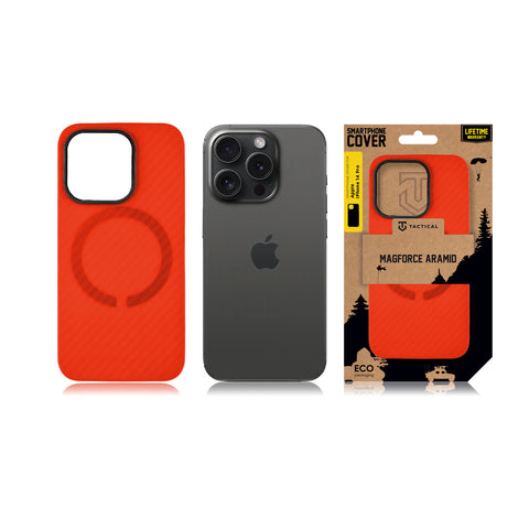 Tactical iPhone 14 Pro MagForce Aramid Limited Edition Cover - 8596311256455 - Bloody Mary