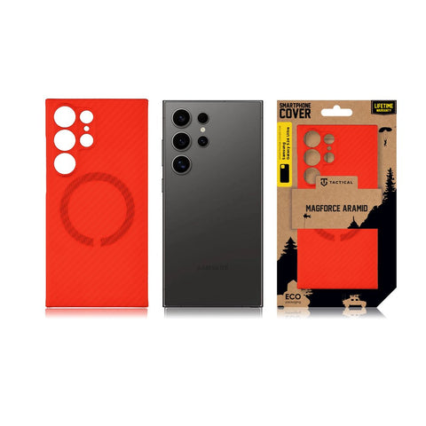 Tactical SM-S928B Galaxy S24 Ultra MagForce Aramid Limited Edition Cover - 8596311256509 - Bloody Mary
