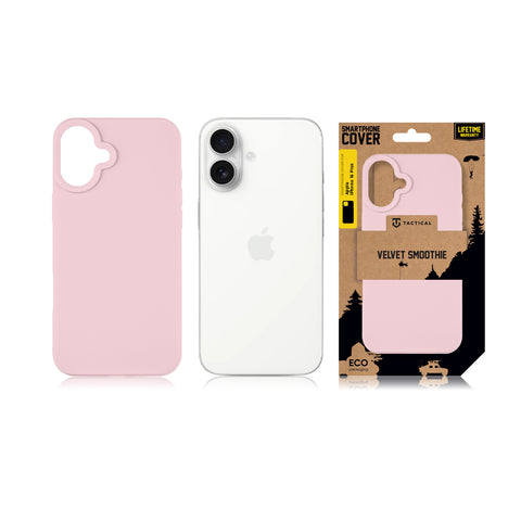 Tactical iPhone 16 Plus Velvet Smoothie Cover - 8596311258657 - Pink Panther