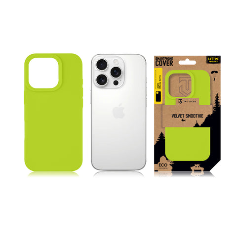 Tactical iPhone 16 Pro Velvet Smoothie Cover - 8596311258695 - Avocado