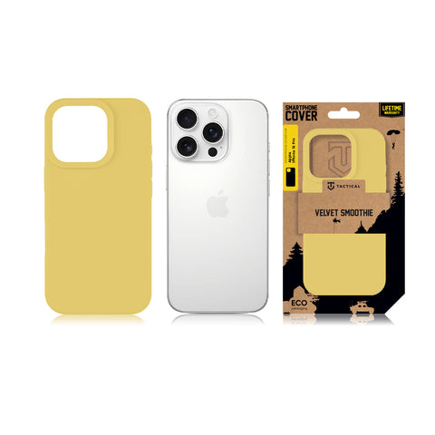 Tactical iPhone 16 Pro Velvet Smoothie Cover - 8596311258701 - Banana
