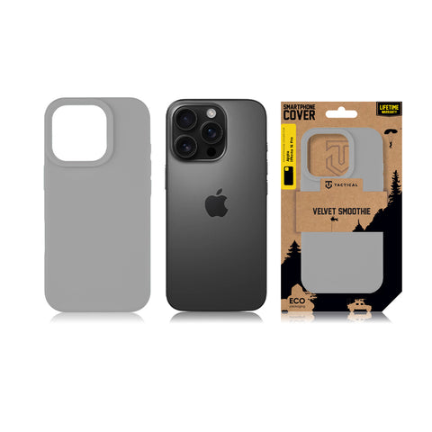 Tactical iPhone 16 Pro Velvet Smoothie Cover - 8596311258725 - Foggy