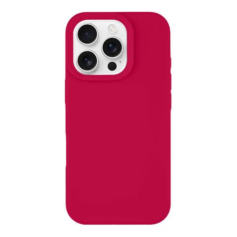 Tactical iPhone 16 Pro Velvet Smoothie Cover - 8596311258763 - Sangria