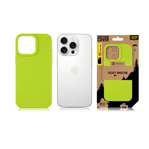 Tactical iPhone 16 Pro Max Velvet Smoothie Cover - 8596311258794 - Avocado
