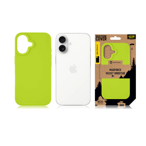 Tactical iPhone 16 MagForce Velvet Smoothie Cover - 8596311258893 - Avocado