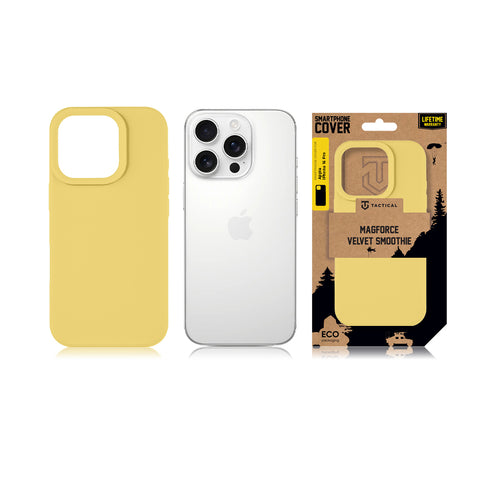 Tactical iPhone 16 Pro MagForce Velvet Smoothie Cover - 8596311259067 - Banana