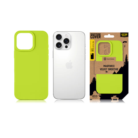 Tactical iPhone 16 Pro Max MagForce Velvet Smoothie Cover - 8596311259135 - Avocado