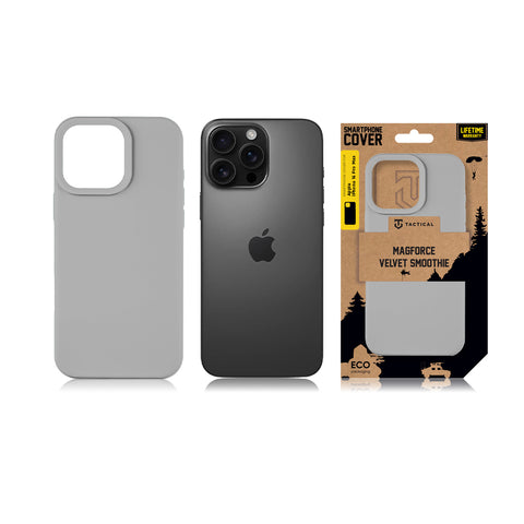 Tactical iPhone 16 Pro Max MagForce Velvet Smoothie Cover - 8596311259166 - Foggy