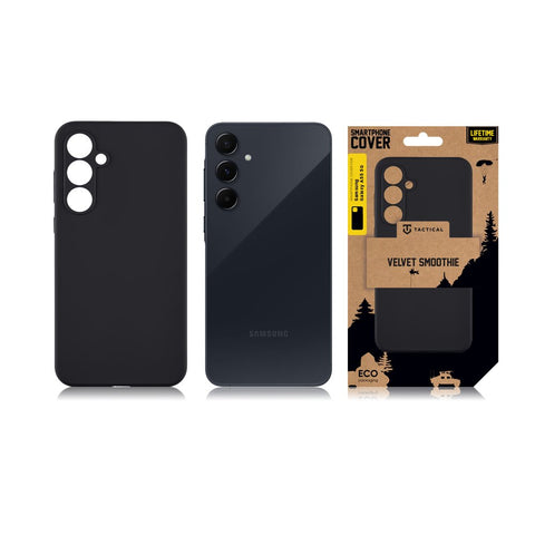 Tactical SM-A556B Galaxy A55 Velvet Smoothie Cover - 8596311267307 - Asphalt