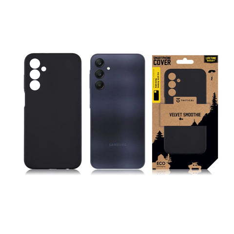 Tactical SM-A256B Galaxy A25 Velvet Smoothie Cover - 8596311267376 - Asphalt