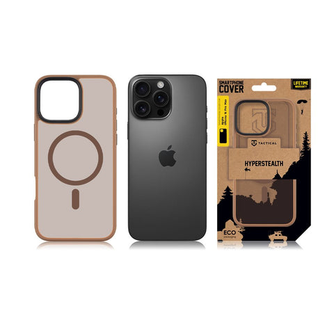 Tactical iPhone 16 Pro Max MagForce Hyperstealth Cover - 8596311274206 - Mocha Mousse