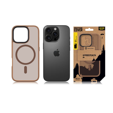 Tactical iPhone 16 Pro MagForce Hyperstealth Cover - 8596311274213 - Mocha Mousse