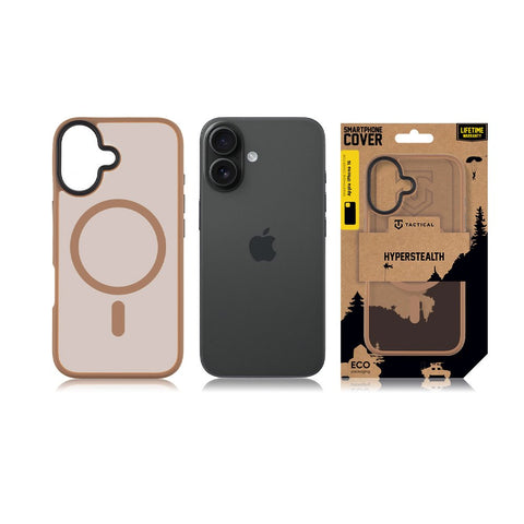 Tactical iPhone 16 MagForce Hyperstealth Cover - 8596311274220 - Mocha Mousse
