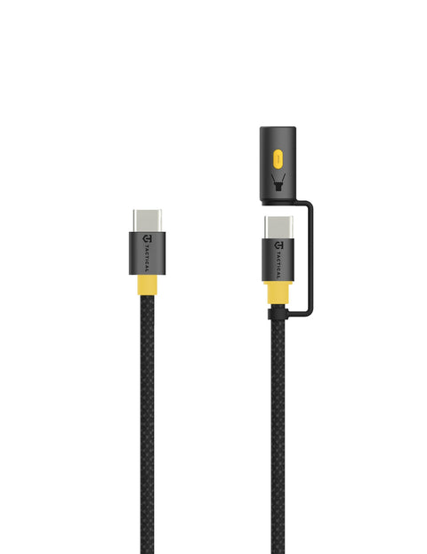 Tactical Stinger USB-C Cable - 8596311276927 - 1.5 Meter - Black