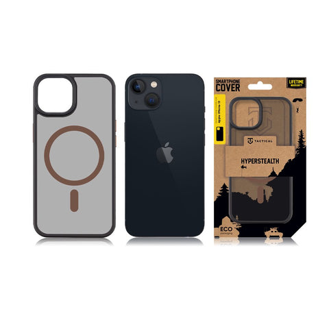 Tactical iPhone 13 Magforce Hyperstealth 2.0 Cover - 8596311279249 - Black/Mocha Mousse