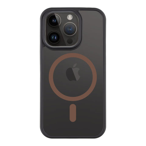 Tactical iPhone 14 Pro Magforce Hyperstealth 2.0 Cover - 8596311279270 - Black/Mocha Mousse