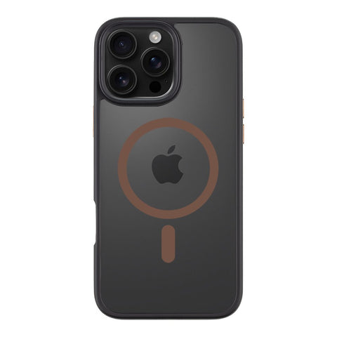 Tactical iPhone 16 Pro Max Magforce Hyperstealth 2.0 Cover - 8596311279331 - Black/Mocha Mousse