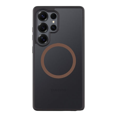 Tactical SM-S938B Galaxy S25 Ultra Magforce Hyperstealth 2.0 Cover - 8596311279362 - Black/Mocha Mousse