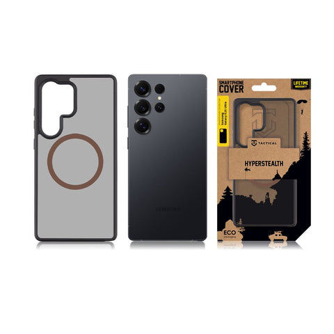 Tactical SM-S938B Galaxy S25 Ultra Magforce Hyperstealth 2.0 Cover - 8596311279362 - Black/Mocha Mousse