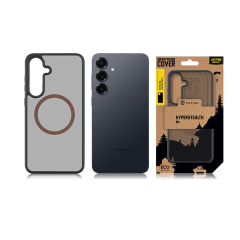 Tactical SM-S936B Galaxy S25 Plus Magforce Hyperstealth 2.0 Cover - 8596311279386 - Black/Mocha Mousse