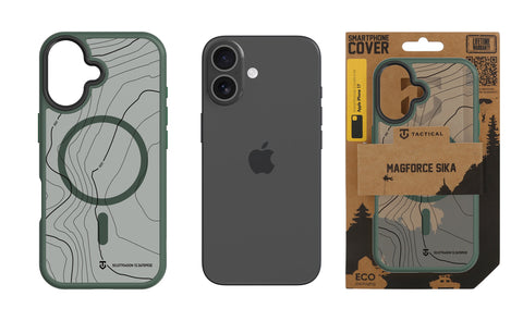 Tactical iPhone 17 MagForce Hyperstealth Sika Cover - 8596311282324 - Forest Green