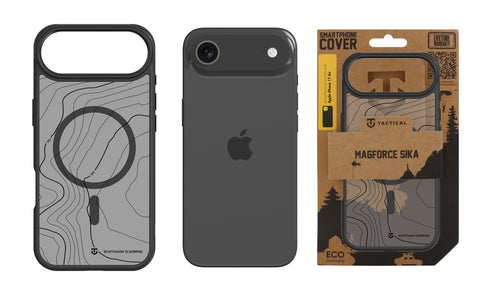Tactical iPhone 17 Air MagForce Hyperstealth Sika Cover - 8596311282348 - Asphalt
