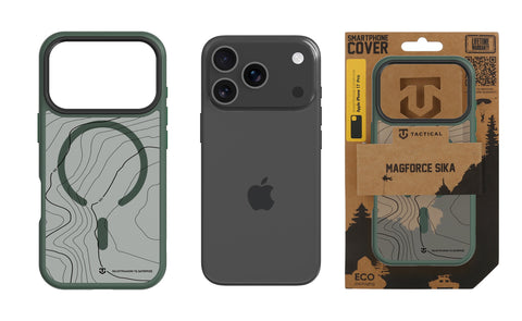 Tactical iPhone 17 Pro MagForce Hyperstealth Sika Cover - 8596311282423 - Forest Green