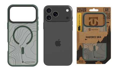 Tactical iPhone 17 Pro Max MagForce Hyperstealth Sika Cover - 8596311282478 - Forest Green