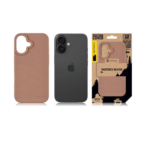 Tactical MagForce iPhone 16 Beaver Cover - 8596311283000 - Mocha Mousse
