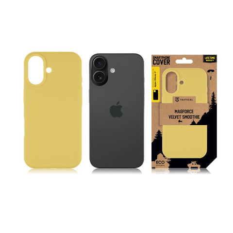 Tactical iPhone 17 MagForce Velvet Smoothie Cover - 8596311284052 - Banana