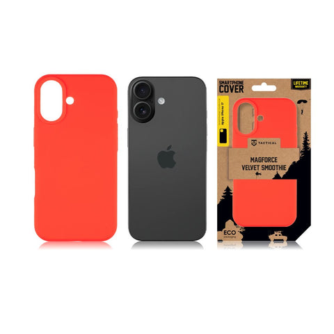 Tactical iPhone 17 MagForce Velvet Smoothie Cover - 8596311284083 - Chilli