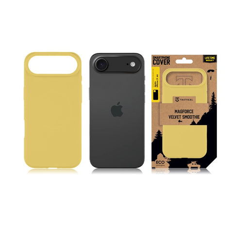 Tactical iPhone 17 Air MagForce Velvet Smoothie Cover - 8596311284144 - Banana