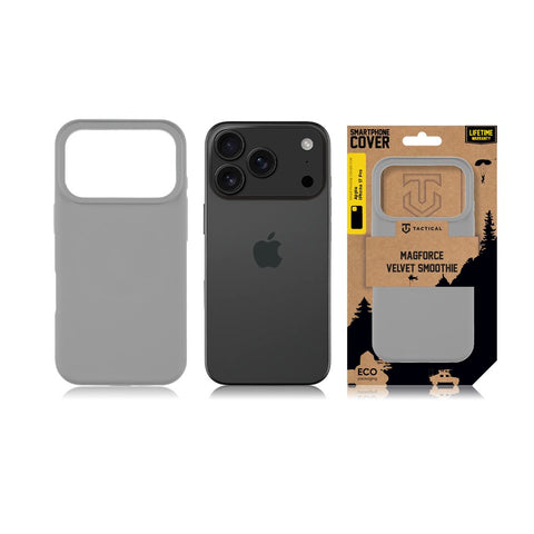 Tactical iPhone 17 Pro MagForce Velvet Smoothie Cover - 8596311284267 - Foggy
