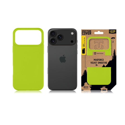 Tactical iPhone 17 Pro Max MagForce Velvet Smoothie Cover - 8596311284328 - Avocado