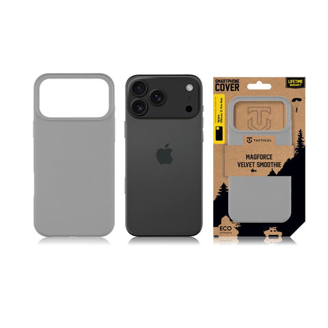 Tactical iPhone 17 Pro Max MagForce Velvet Smoothie Cover - 8596311284359 - Foggy