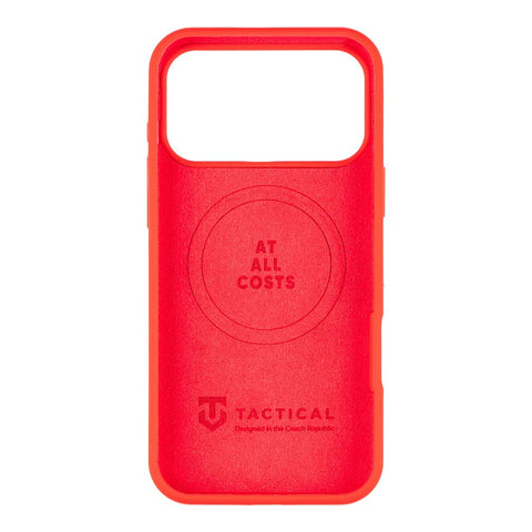 Tactical iPhone 17 Pro Max MagForce Velvet Smoothie Cover - 8596311284366 - Chilli