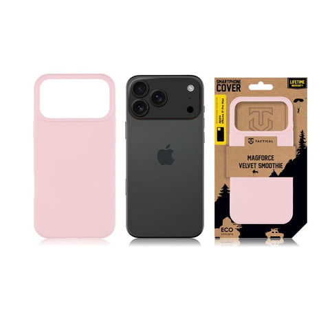 Tactical iPhone 17 Pro Max MagForce Velvet Smoothie Cover - 8596311284380 - Pink Panther