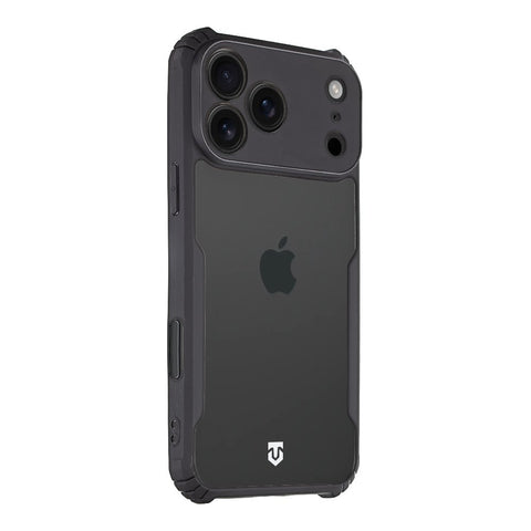 Tactical iPhone 17 Pro Max Quantum Stealth Cover - 8596311284526 - Clear Black
