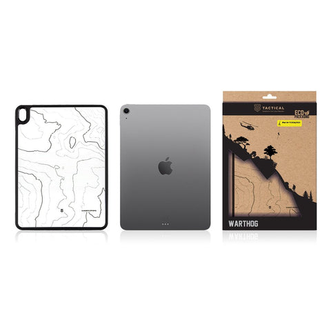 Tactical iPad Air 4 (2020)/iPad Air 5  (10.9" / 2022)  Warthog Cover - 8596311285561 - Asphalt