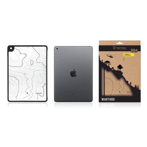 Tactical iPad 7 (10.2) - (2019)/iPad 8 (10.2) - 2020/iPad 9 (10.2) - 2021 Warthog Cover - 8596311285585 - Asphalt