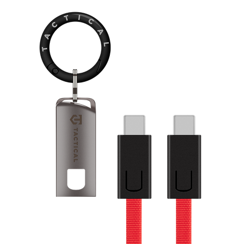 Tactical OODA Loop USB-C To USB-C Cable - 8596311289200 - Red