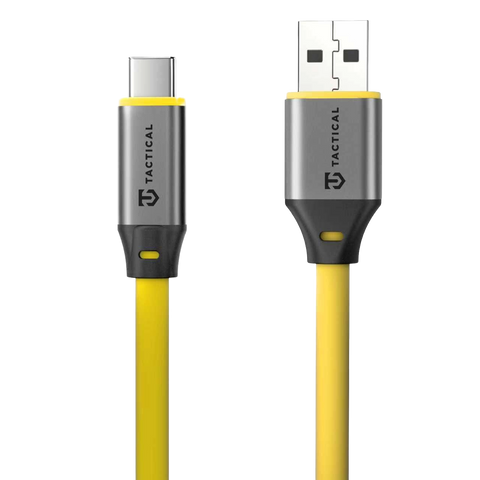 Tactical Fat Man 2.0 USB-C to USB-A Cable - 8596311292330 - 1m - Yellow