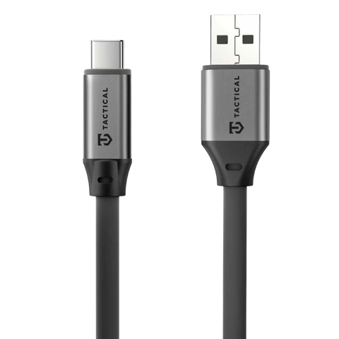 Tactical Fat Man 2.0 USB-C to USB-A Cable - 8596311292354 - 1m - Grey