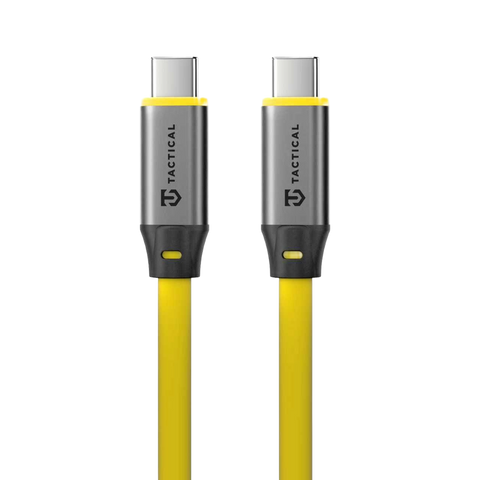 Tactical Fat Man 2.0 USB-C to USB-C Cable - 8596311292361 - 1m - Yellow