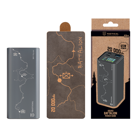 Tactical Squad Battalion 65W Powerbank - 8596311296598 - 20.000 mAh