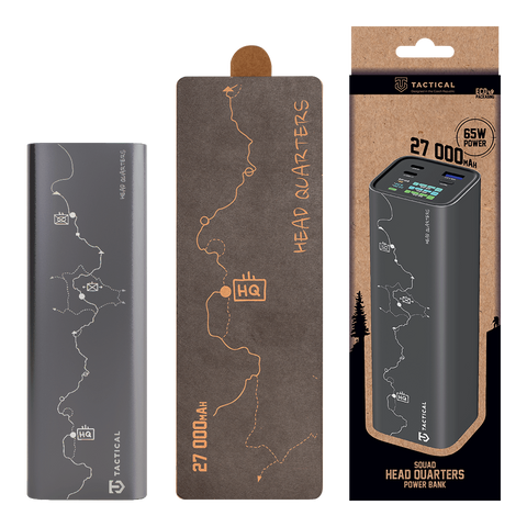 Tactical Squad Head Quarters 65W Powerbank - 8596311296604 - 27.000 mAh