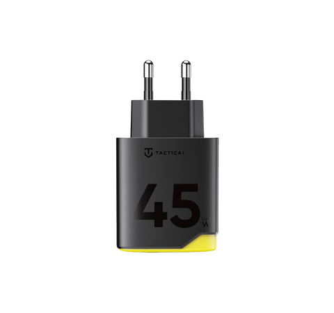 Tactical Minimi Dual USB-A & USB-C 45W GaN Travel Charger - 8596311298929