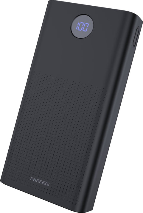 Phreeze 3 Port Powerbank - 8720577284208 - 30.000 mAh - Black