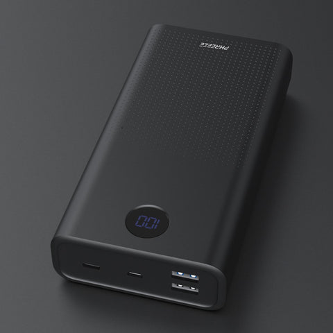 Phreeze 3 Port Powerbank - 8720577284208 - 30.000 mAh - Black