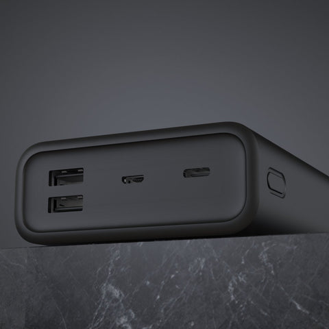 Phreeze 3 Port Powerbank - 8720577284208 - 30.000 mAh - Black